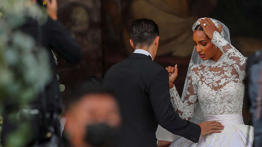 Wedding: 65 years after Grace Kelly, Jasmine Tookes puts on a wedding dress worthy of a princess 3