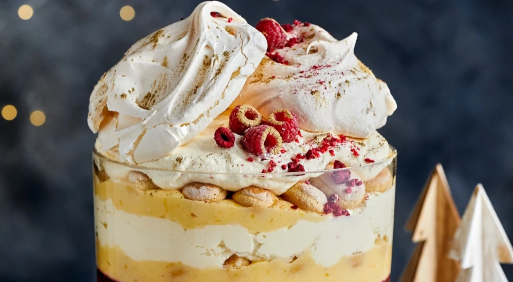 Charlotte Ree's Trifle with Meringue, Lemon Curd & Marscapone 3