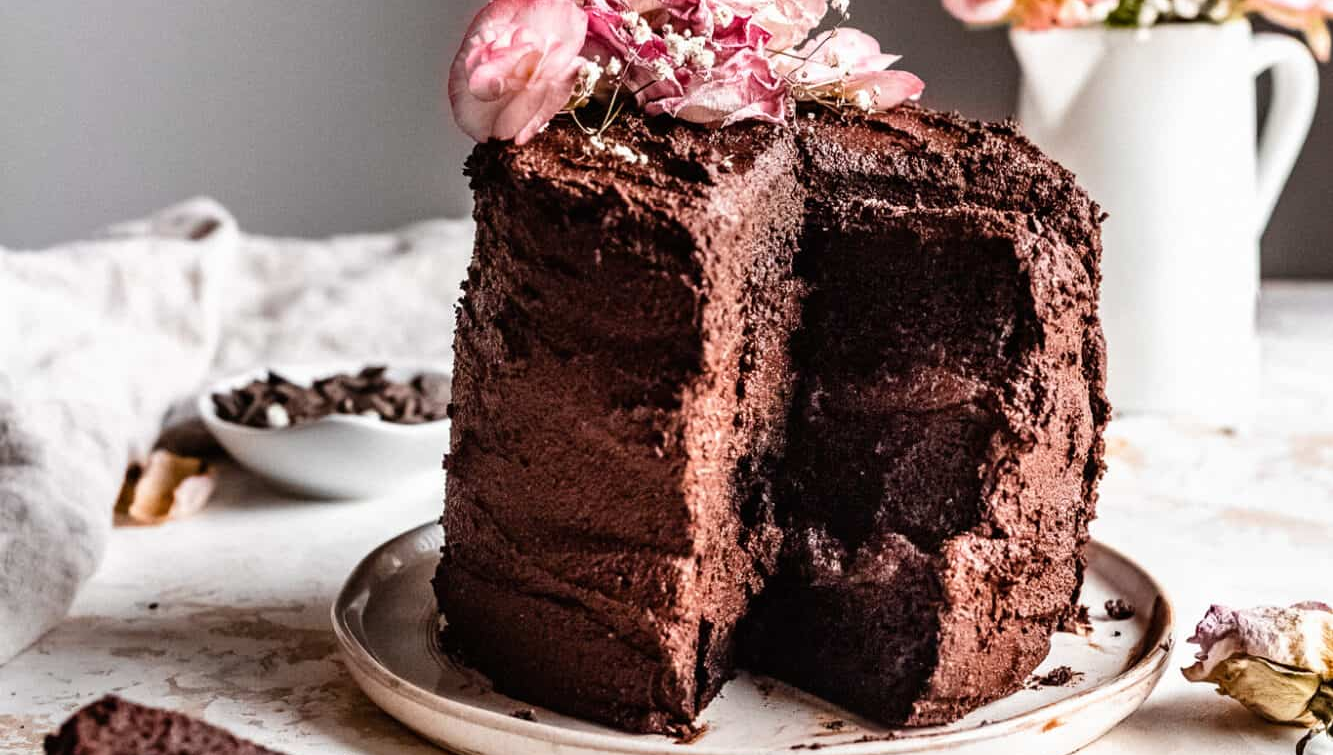 Ultra Rich Paleo Chocolate Cake (Vegan + Gluten Free) 3