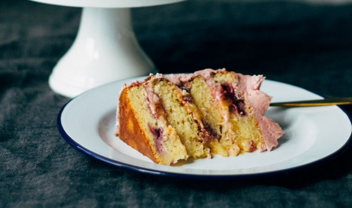 Plum and Lime Layer Cake 3