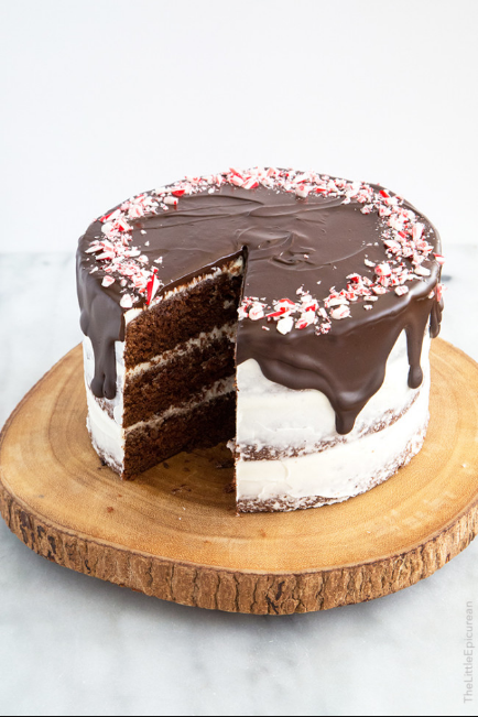 Chocolate Peppermint Cake 11