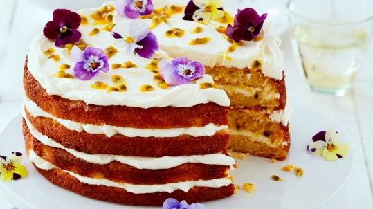 Elderflower, Orange & Passion Fruit Layer Cake 3