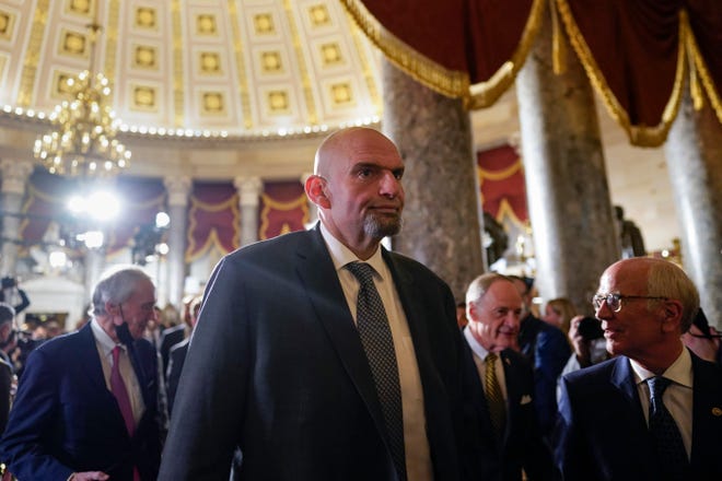 Senator John Fetterman, who suffered a stroke all the way through the marketing campaign, used to be hospitalized 3