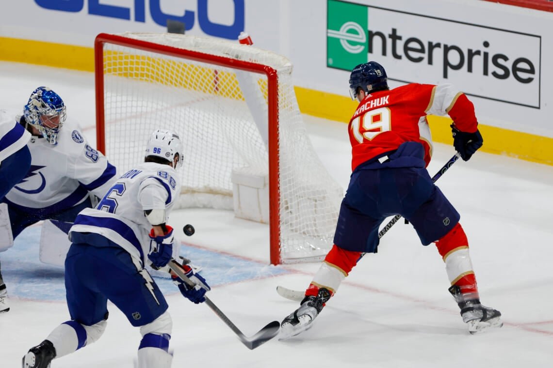 NHL Recaps: Rangers top Flames in wild affairs, Panthers pound Bolts and more 23