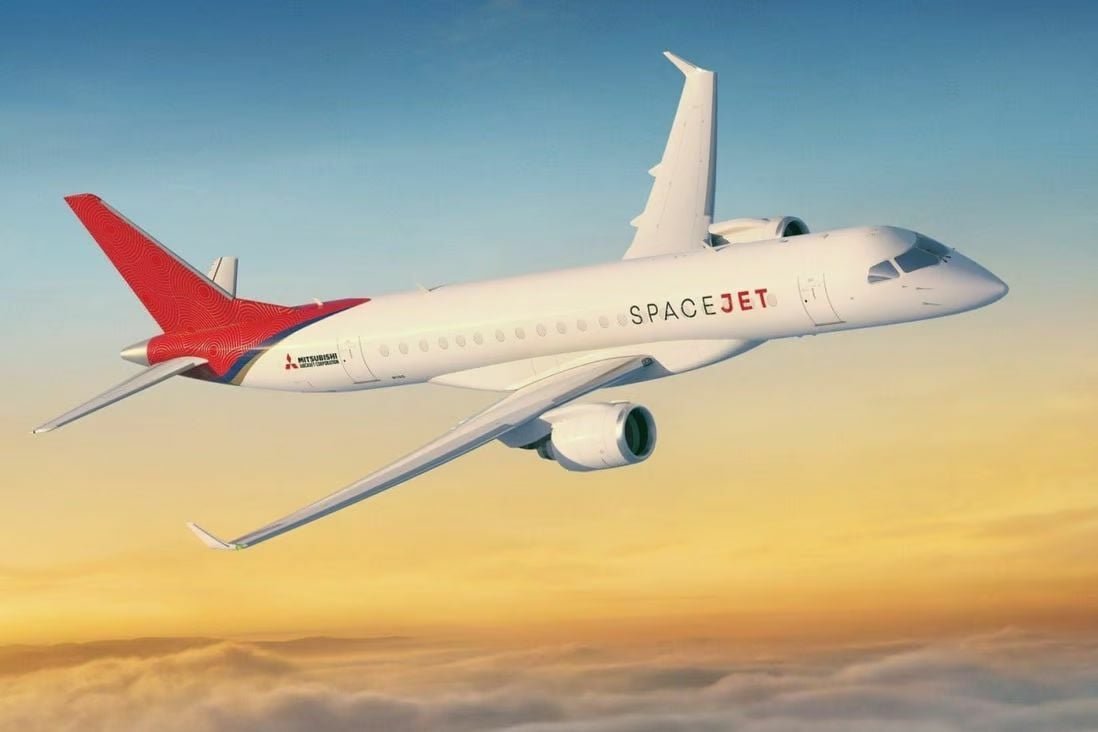 Mitsubishi SpaceJet dropped at a halt 3