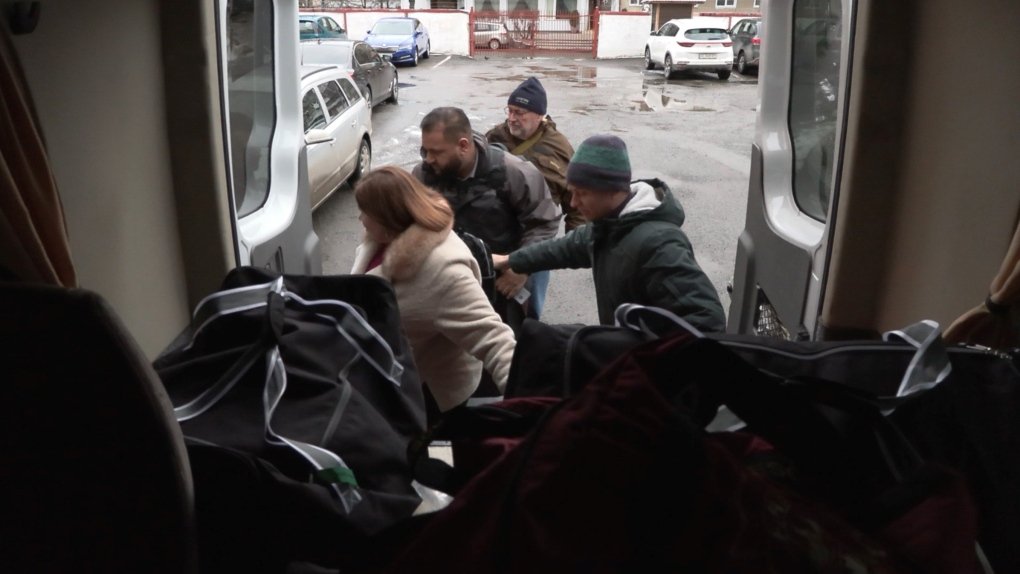 Langford humanitarian workforce returns from Ukraine 17