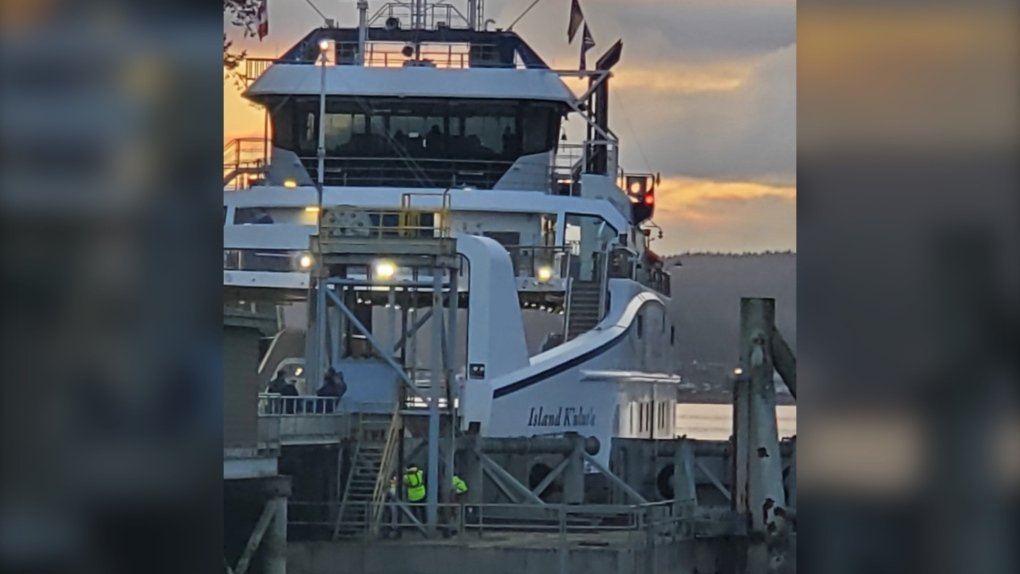Ferry provider to Quadra Island has been suspended following the unused ferry’s obvious strike with the dock 3