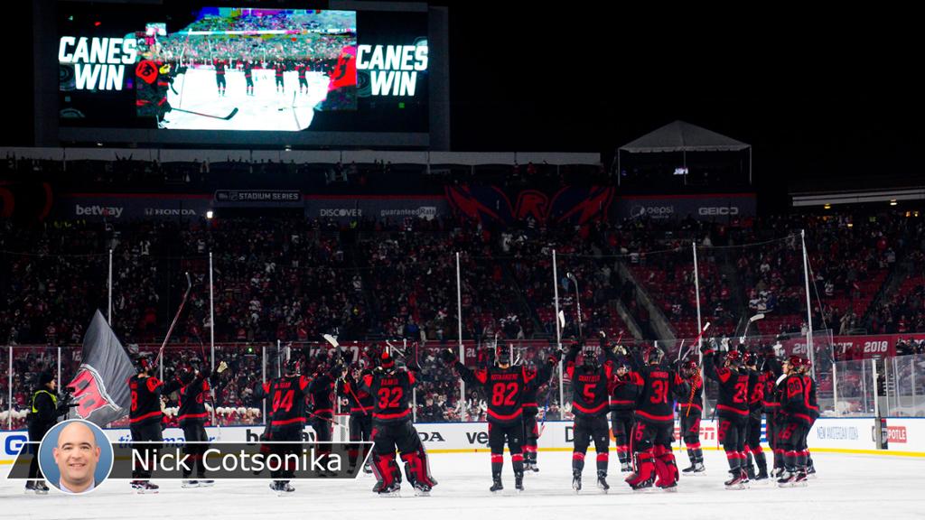 Stadium Series Perfect Storm for Hurricanes, Carolina Community 3