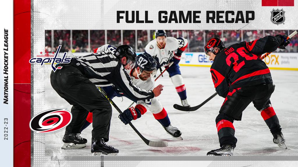 Hurricanes fly past Capitals in Stadium Series to win 1st outdoor game 1