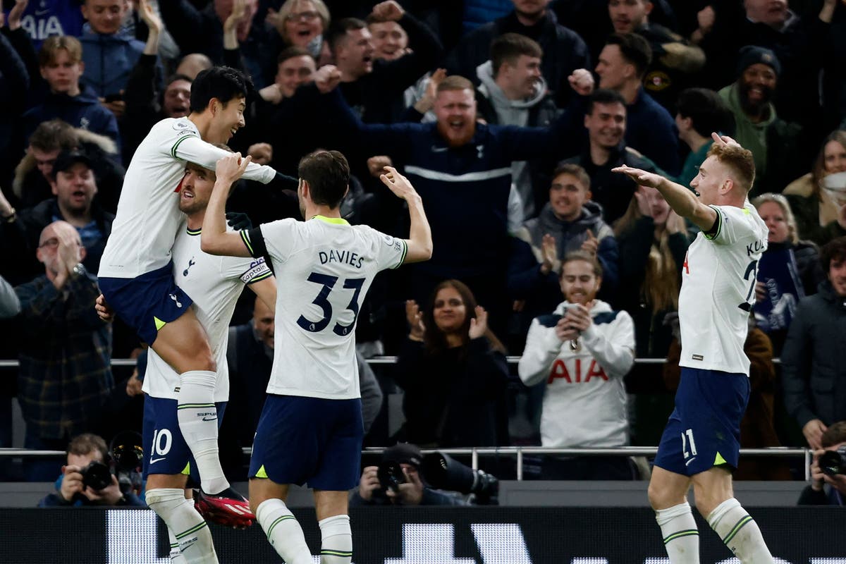 Tottenham 2-0 West Ham: Heung-min Son helps send Spurs into top four with London derby win 3