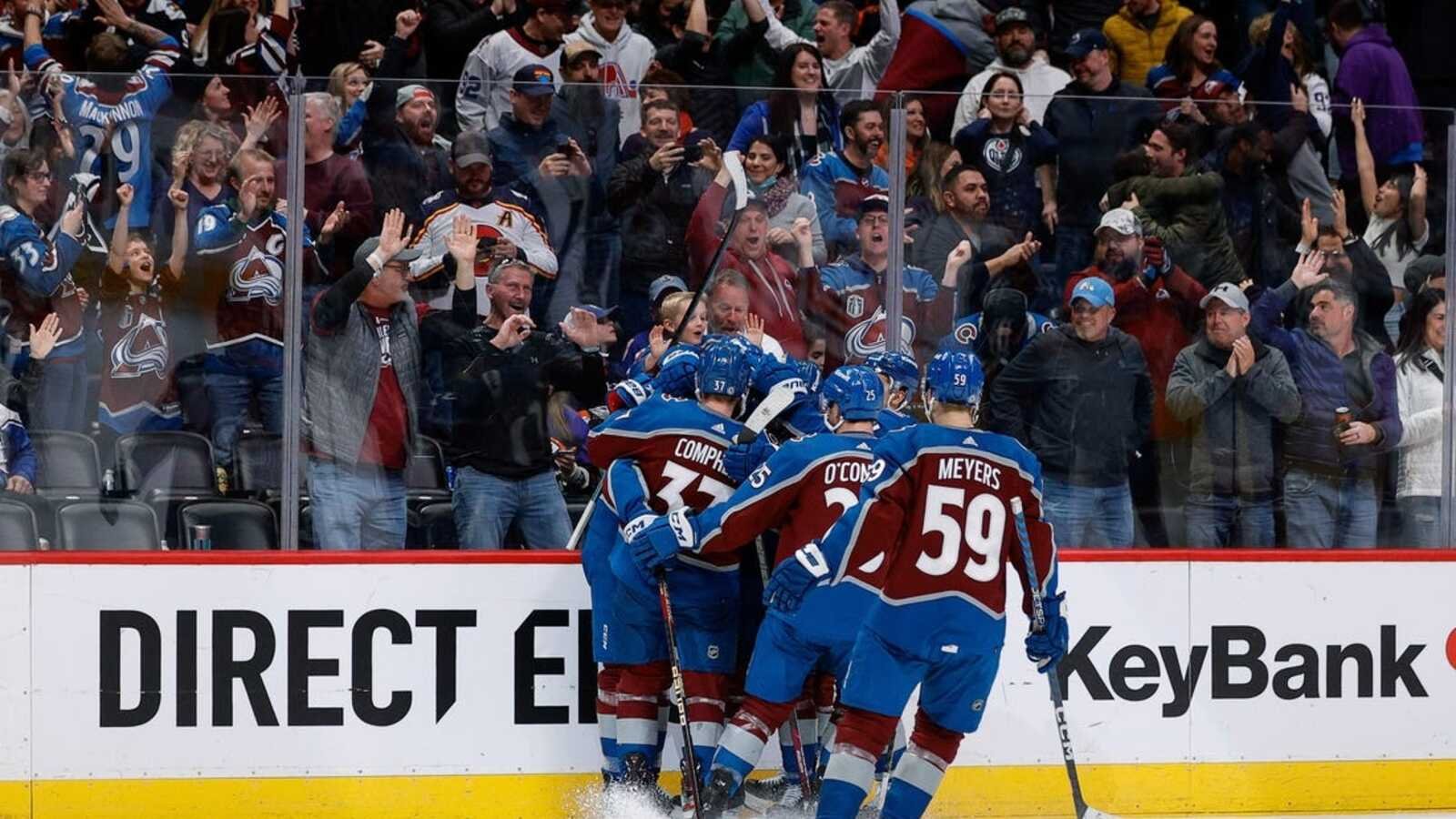 NHL Roundup: Avs come from behind to bring down Oilers in OT 3