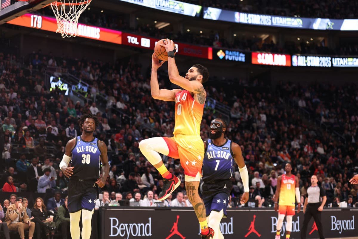 Jayson Tatum scores record points as LeBron James sees All-Star streak come to an end 12