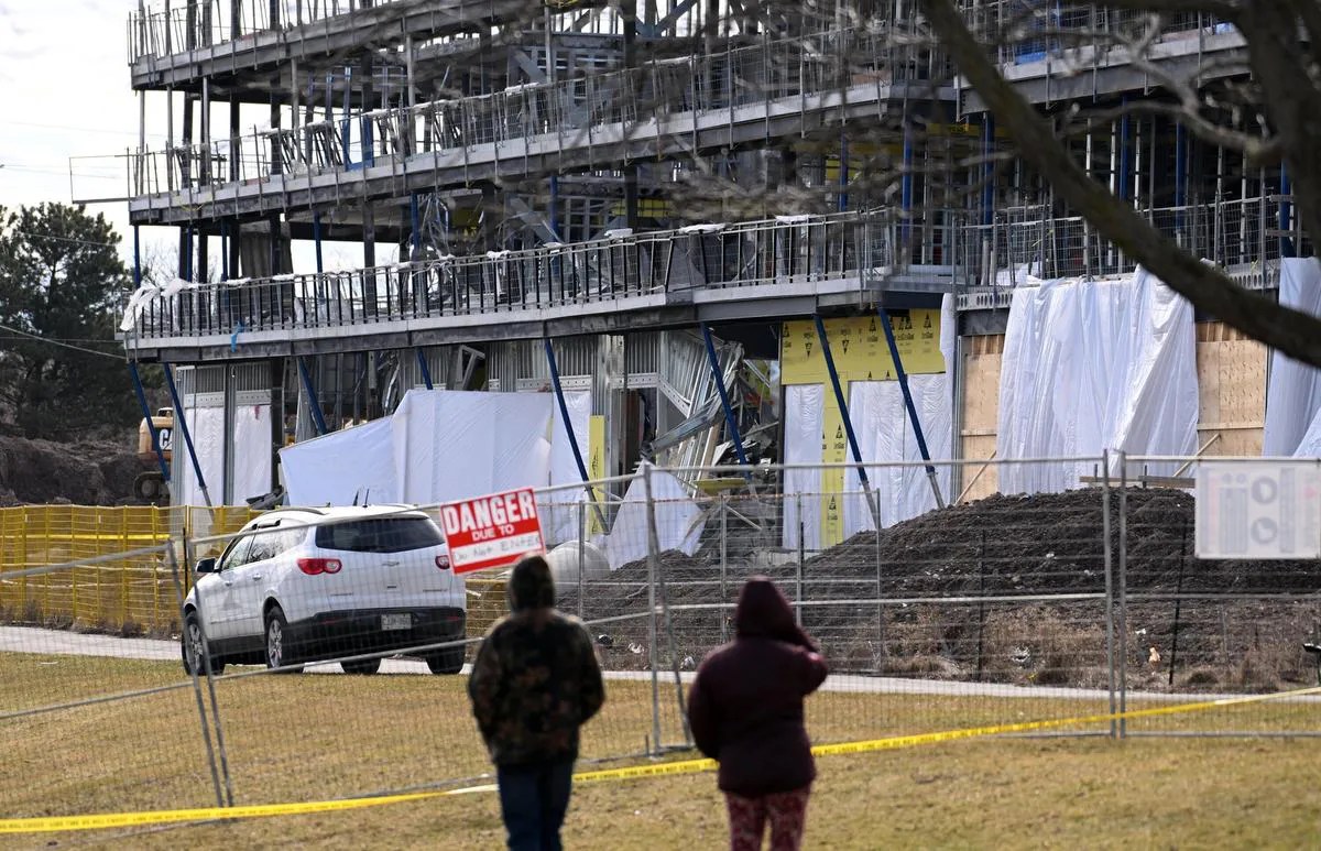The Department of Labor is investigating the partial collapse of the Welland luxury condominium project 13