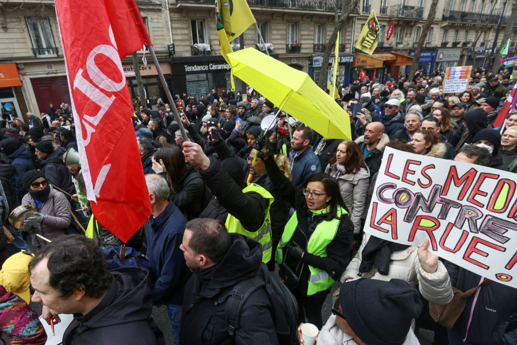 Just about 1 million French society march at the 4th age of nationwide demonstrations in opposition to pension adjustments 21