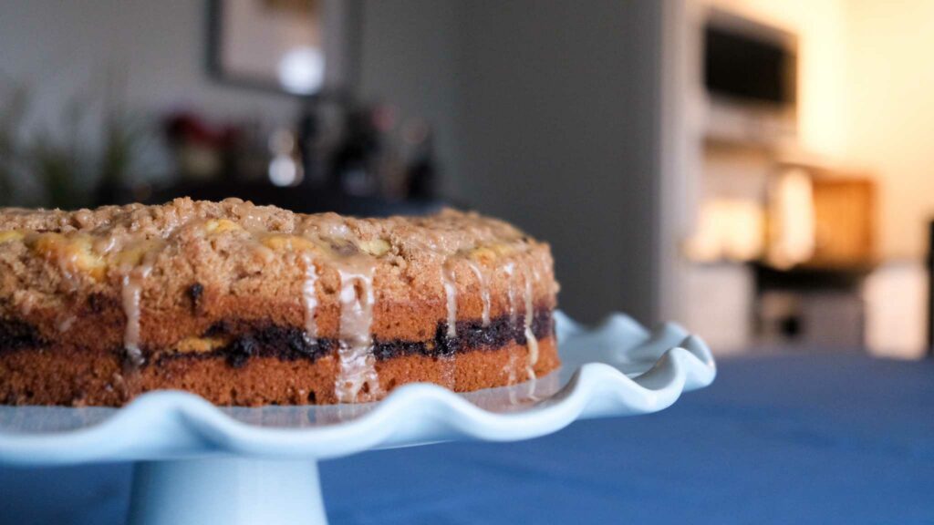 The Splendid Canadian Baking Display contestant returns to his kitchen in Langford 3