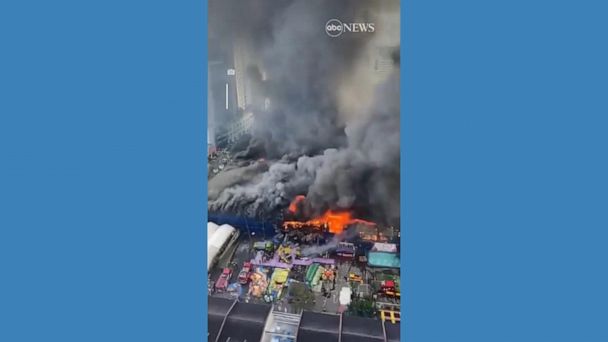 WATCH: Plethora hearth breaks out at a bus terminal within the Philippines 13