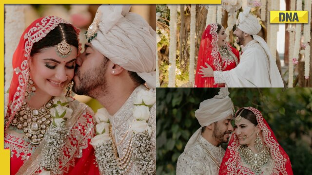 Drishyam 2 director Abhishek Pathak and Khuda Haafiz actress Shivaleeka Oberoi stun in first love-filled pictures as newlyweds 21
