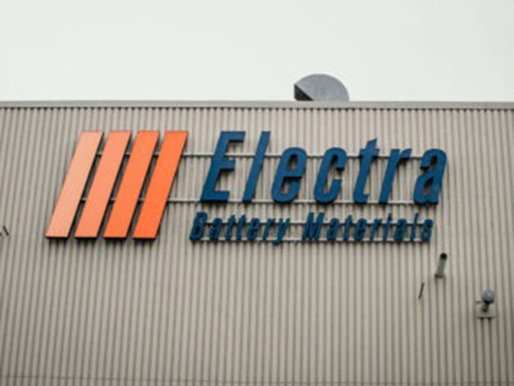 Canadian company Electra Battery Materials says it has figured out how to use water to recycle critical minerals on a large scale 3