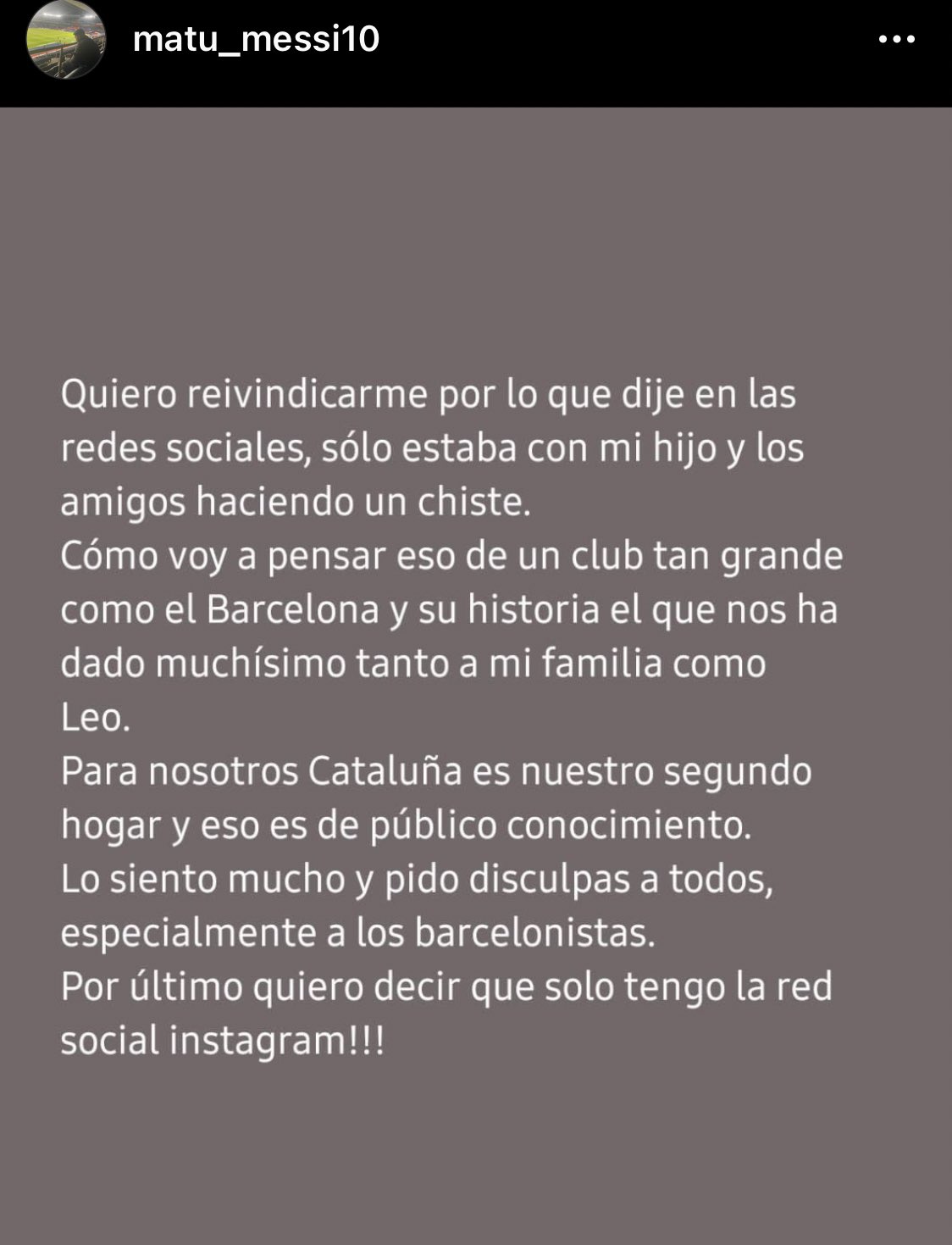 Lionel Messi’s brother apologized next his harsh grievance of Barcelona: “I was making a joke” 3