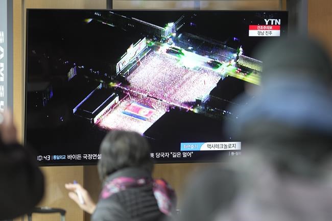 North Korea’s Kim Jong Un presides over a significant army parade 3