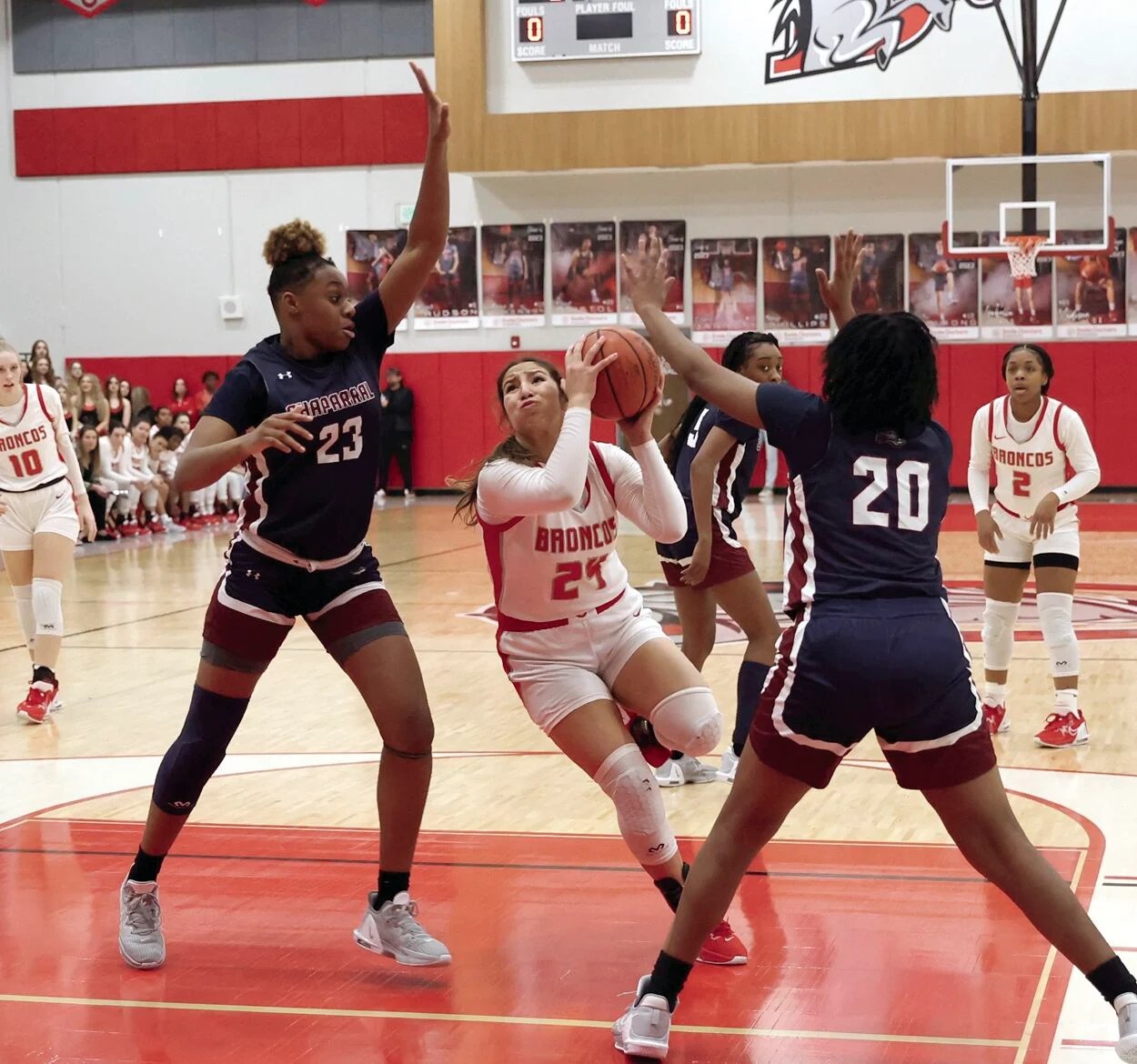 Chaparral holds back Lake Belton; Lady Broncos’ playoff hopes were dashed with a 57-53 loss 3