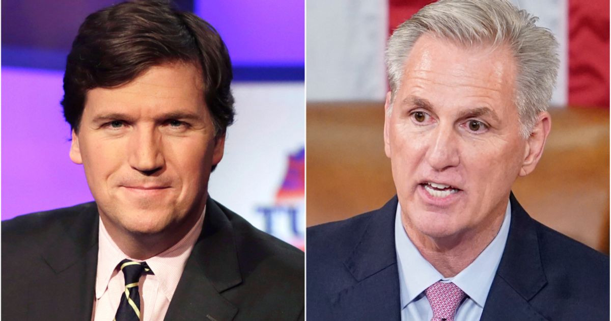 Kevin McCarthy gives Tucker Carlson access to January 6 footage 13
