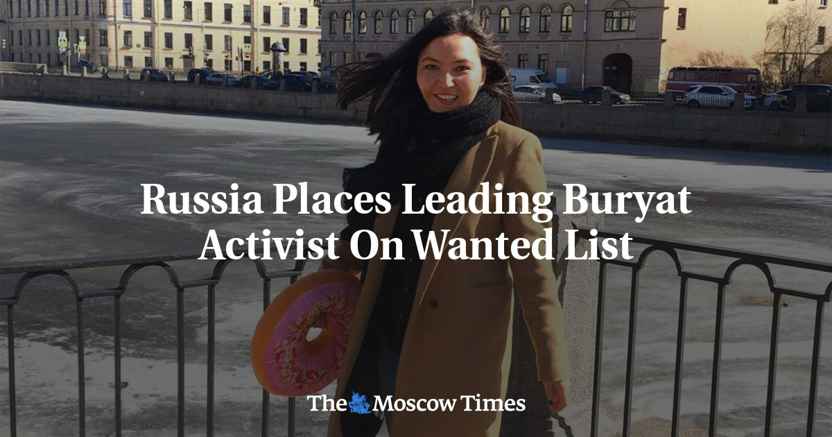 Russia playgrounds chief Buryat activist on sought after checklist 1