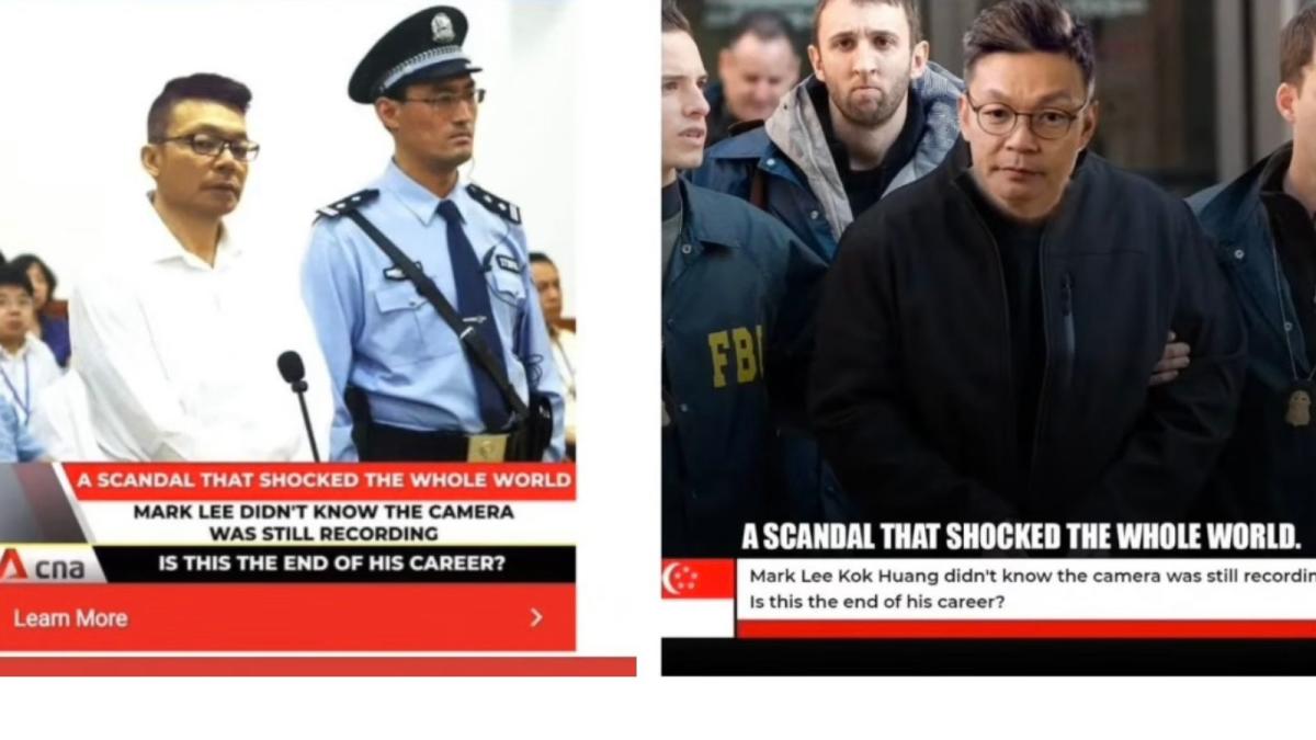 Popular Singaporean actor Mark Lee calls scammers over badly edited photos 3