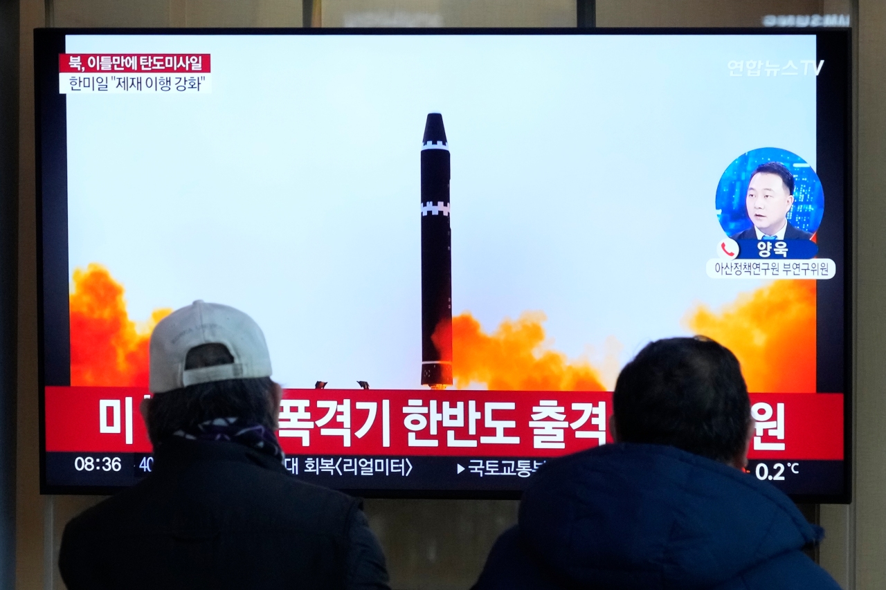 North Korea fires short-range missiles after making threats 3