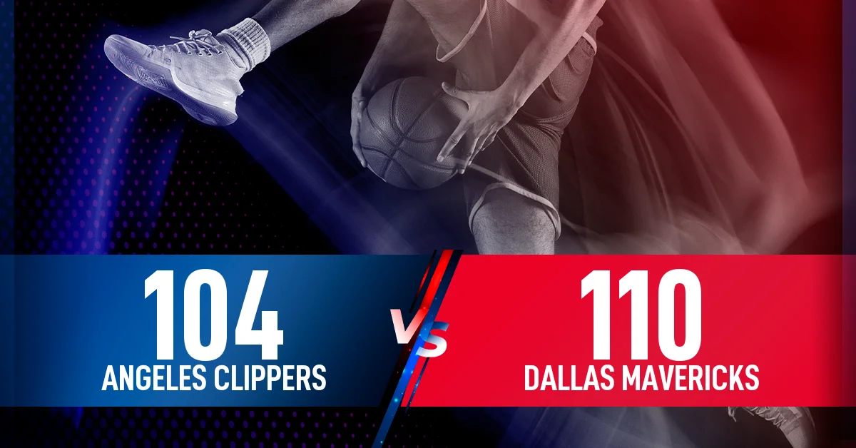 Dallas Mavericks beat the Angeles Clippers 104-110 3