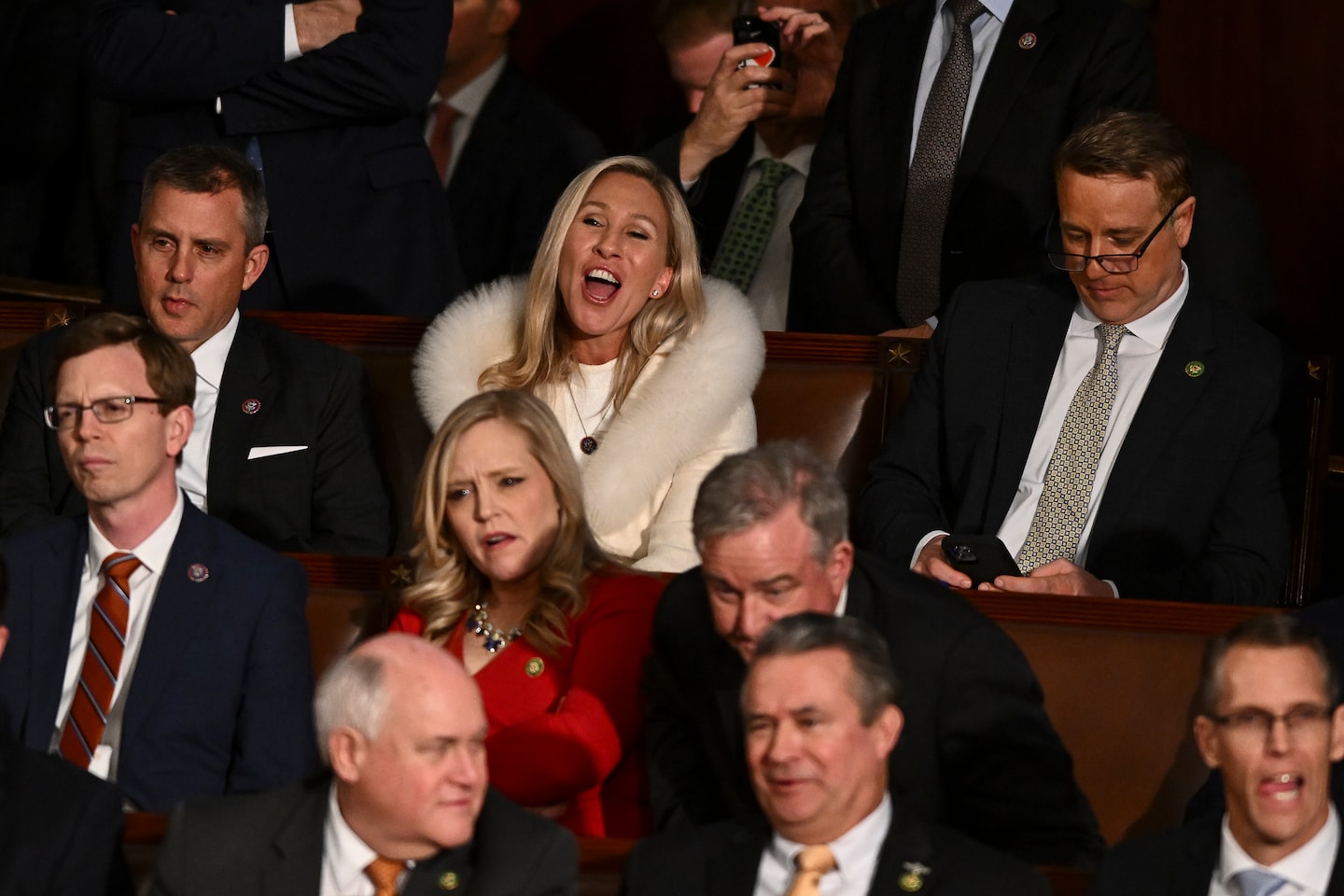 Marjorie Taylor Greene and Clay Higgins push the bounds of decorum even additional 15