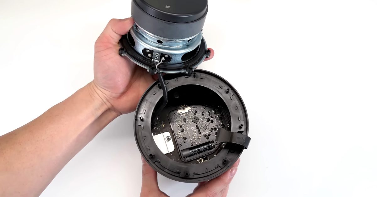 HomePod 2 teardown shows the differences from the 2018 model 3