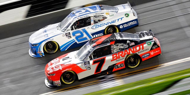 Austin Hill Wins Xfinity Series Daytona Opener As Sparks Fly In Massive ...