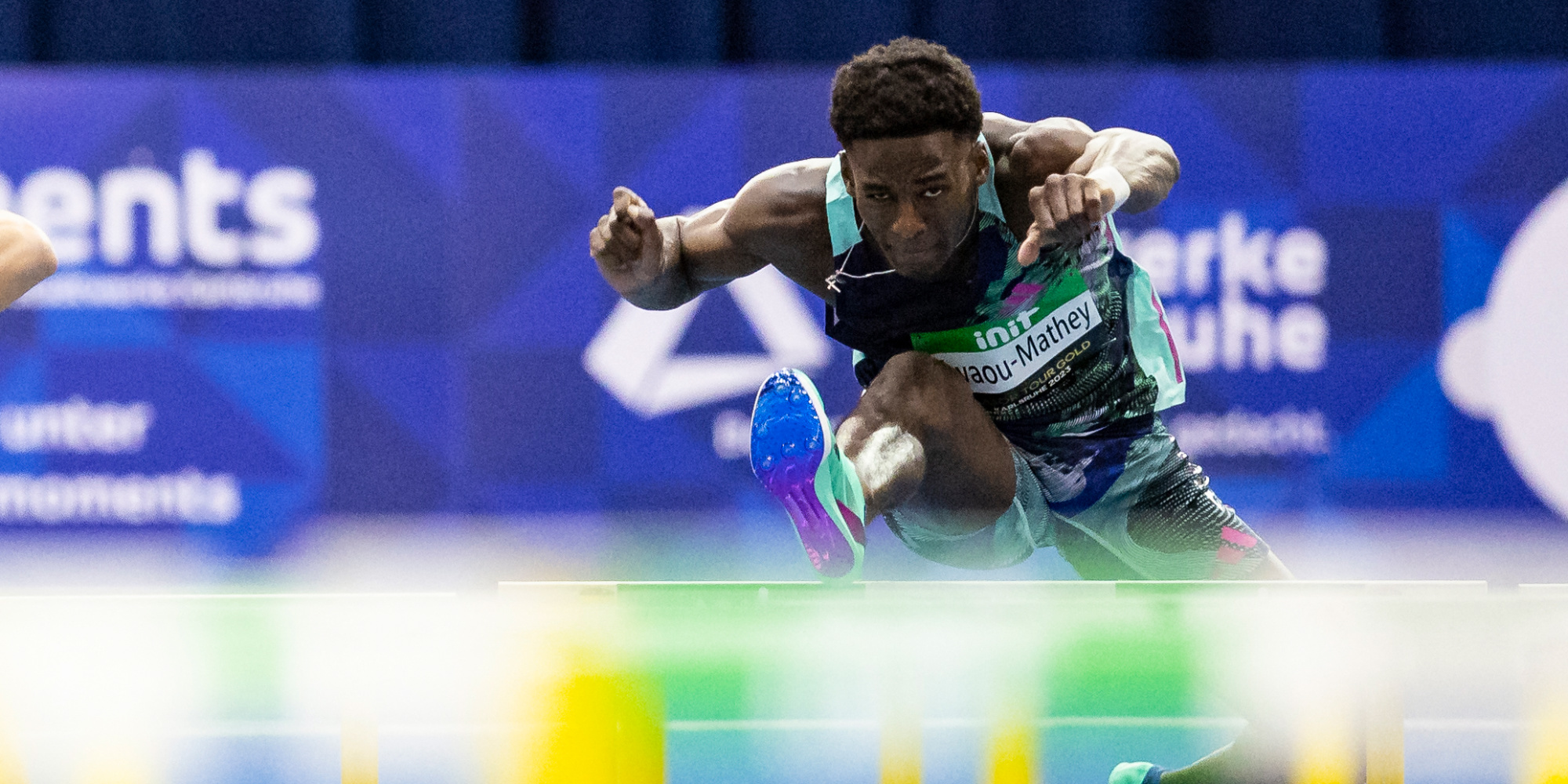 Kwaou-Mathey French champion in the 60-meter hurdles ahead of Pascal Martino-Lagarde and Dimitri Bascou 3