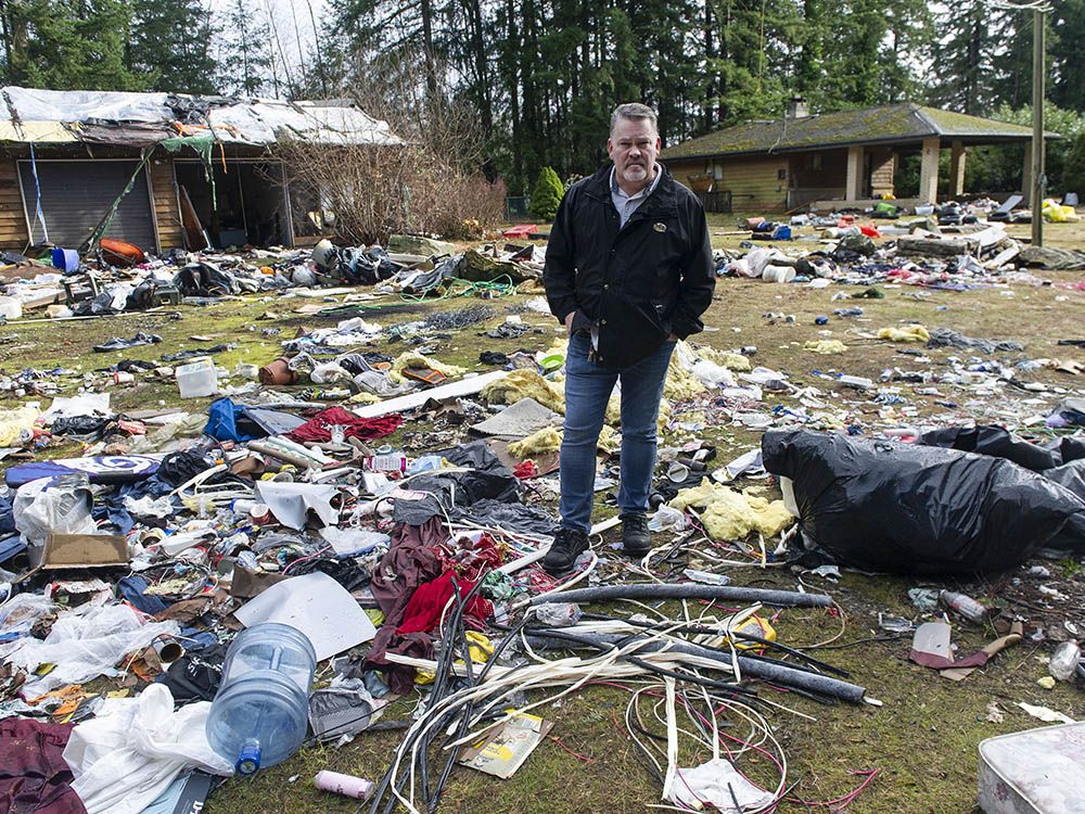 Langley’s trait, valued at over $8 million, has develop into a hideout for squatters 9