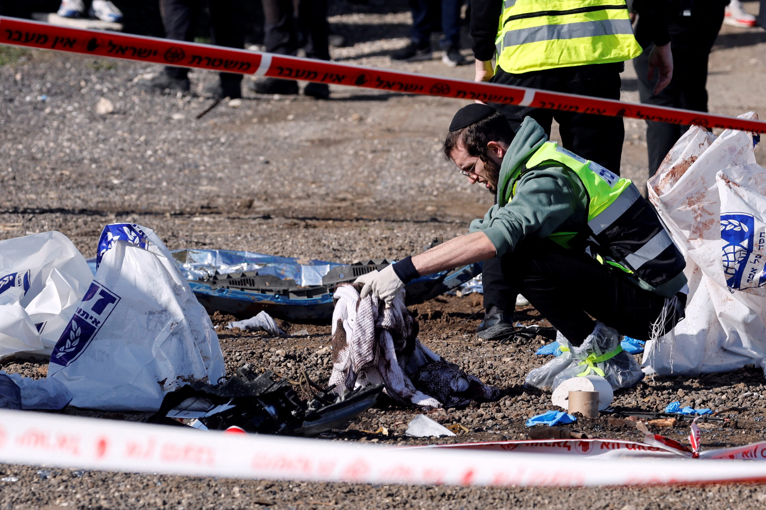 A terrorist killed a six-year-old boy and a 20-year-old boy along with his automotive at a Jerusalem bus forbid 3