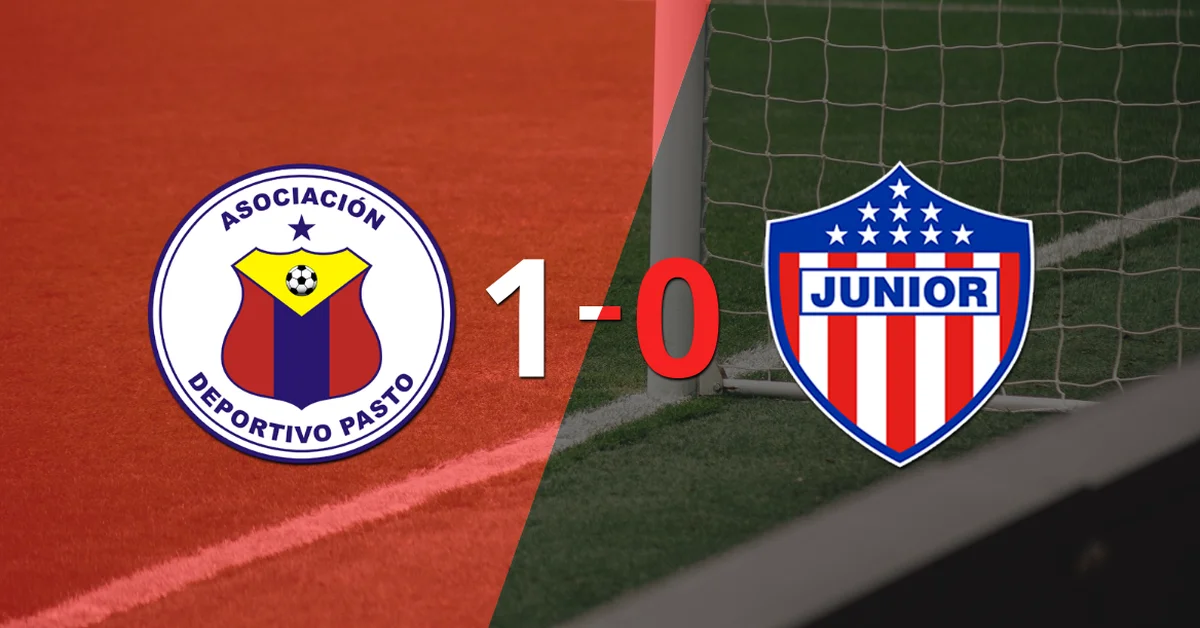 Pasto defeated Junior 1-0 at home 3