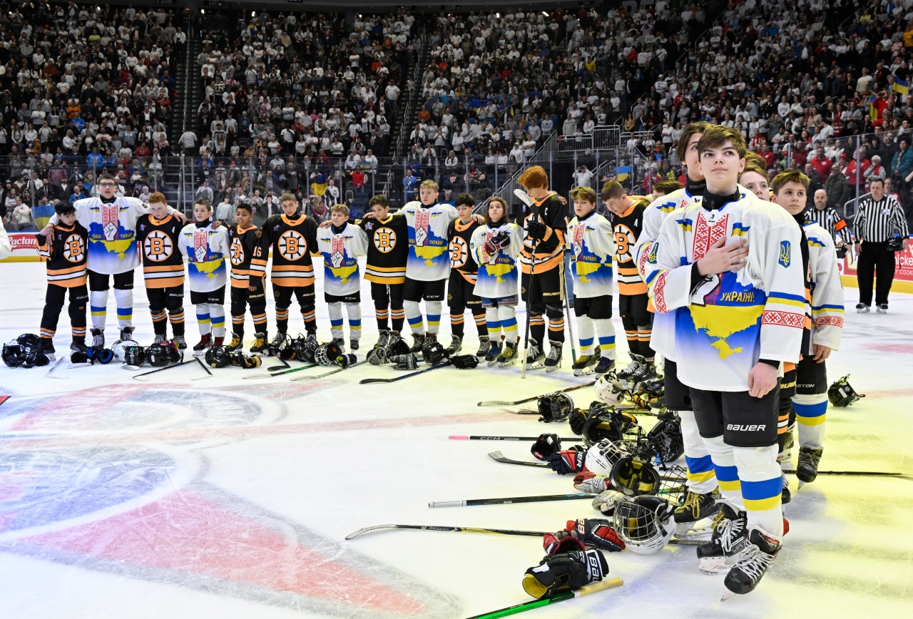 Ukrainians and Bruins praise cohesion hand-in-hand at the ice 7