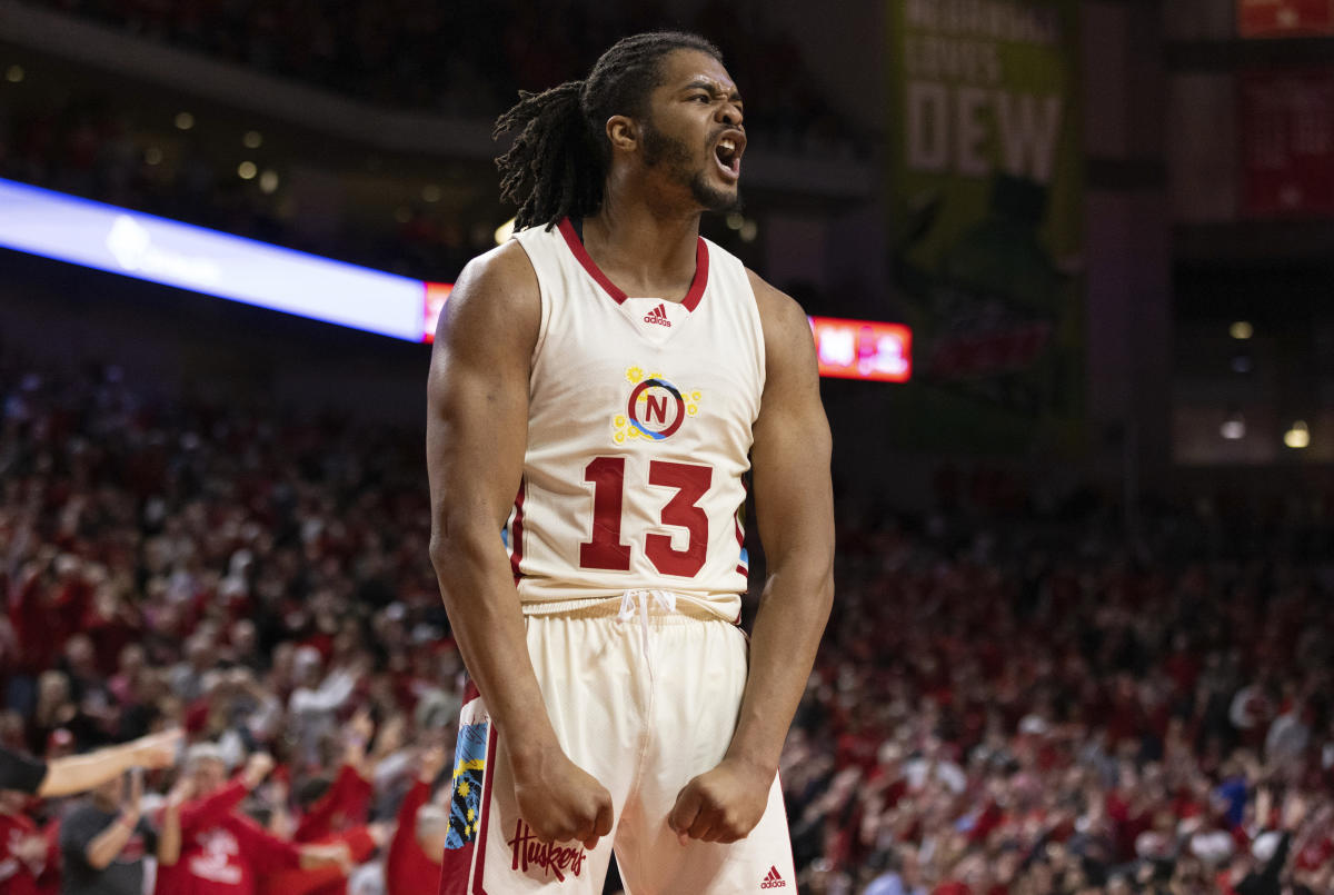 Walker scores 23 points, Nebraska beats Maryland 70-66 in OT 3