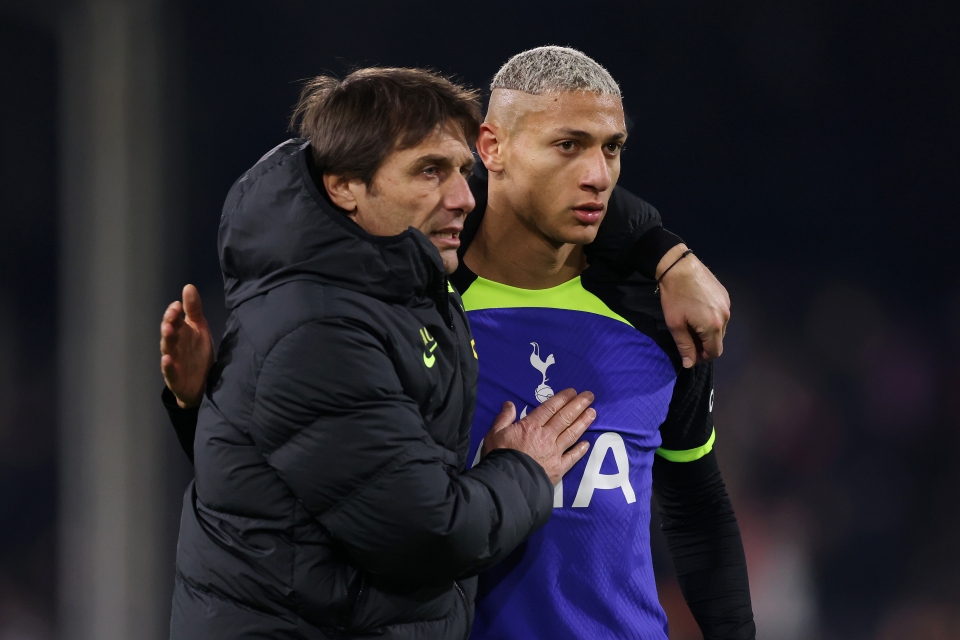 ‘We want to use the energy’ – Tottenham assistant manager Cristian Stellini reveals reason he dropped Heung-min Son for Richarlison for West Ham clash with Antonio Conte approving the move 3