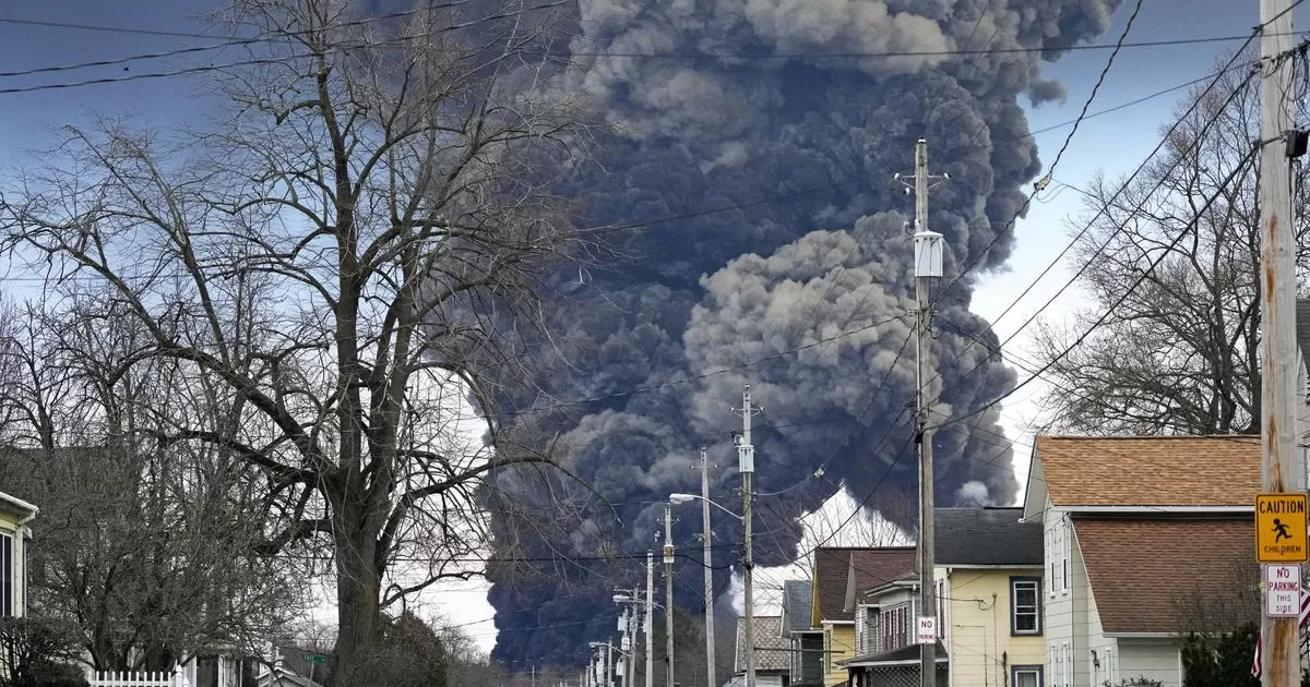 Evacuation form lifted for citizens akin Ohio educate derailment 9