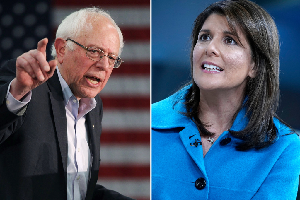 Bernie Sanders Outraged Nikki Haley Wants Him to Take a Proficiency Test 3