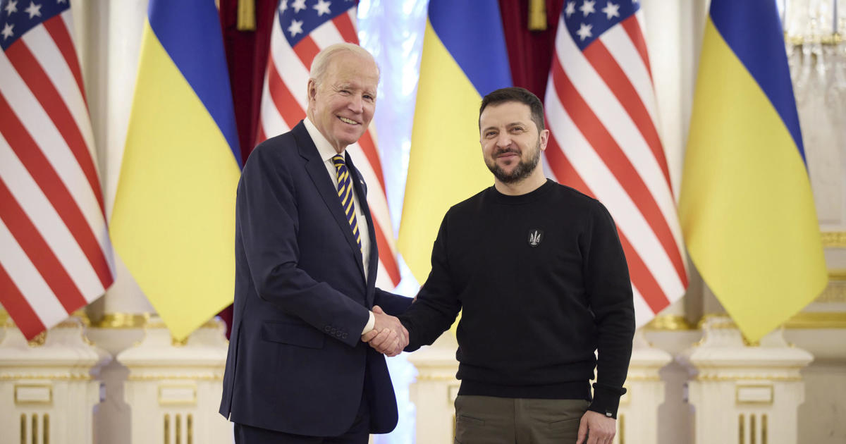 Biden in Ukraine to show support as China fears Putin could provide lethal aid a year after Russian invasion 3