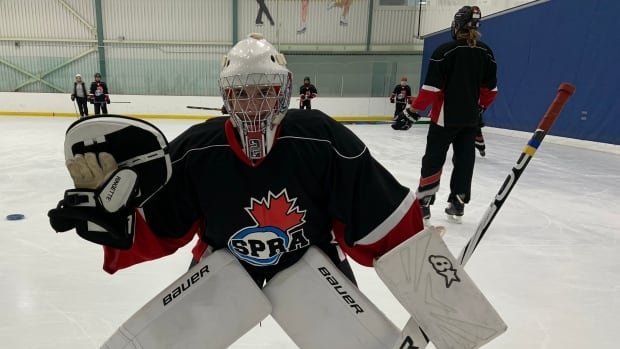 Meet the one-handed goalie who stops shots with a custom glove 3