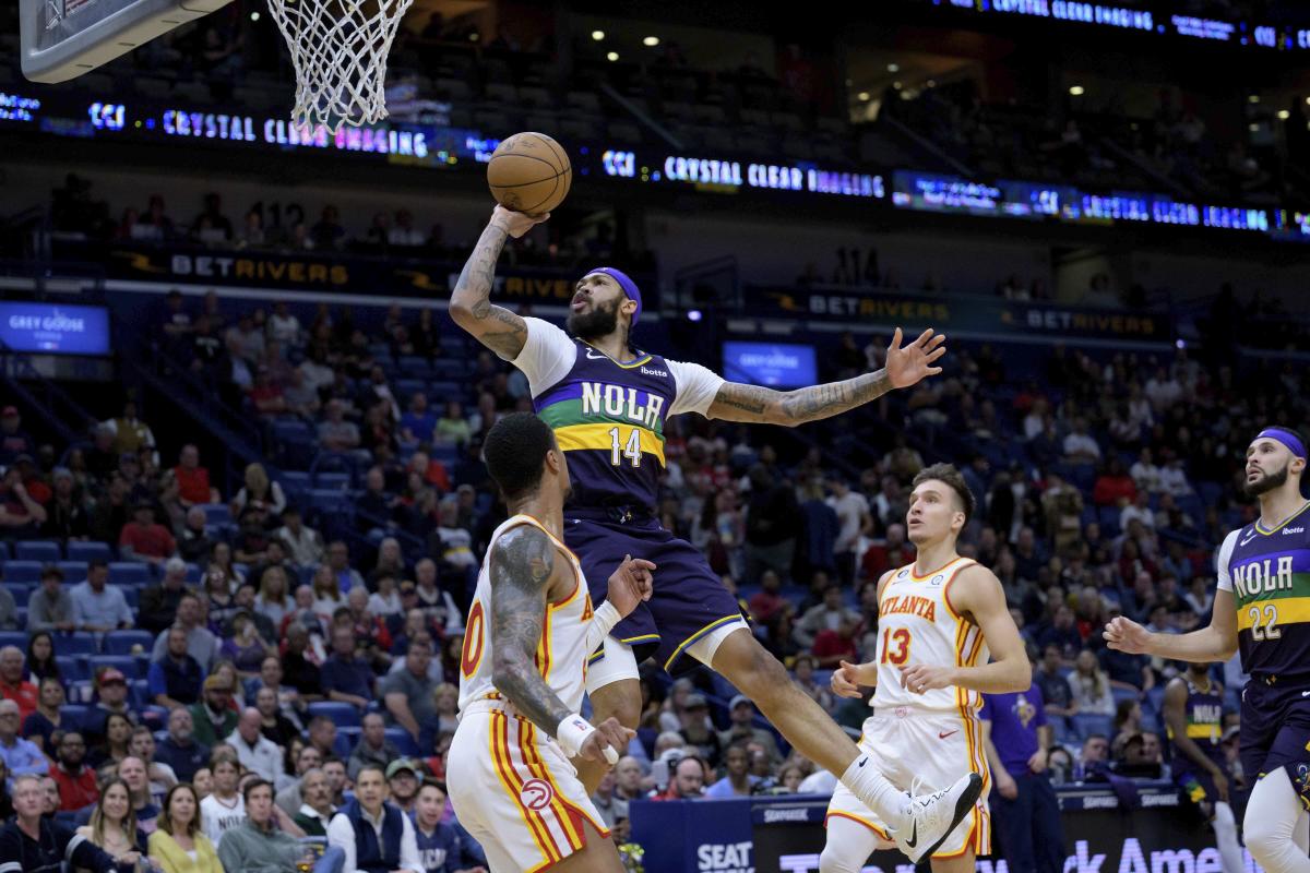 Ingram scores 30 points, Pelicans defeat Hawks for third straight win 3