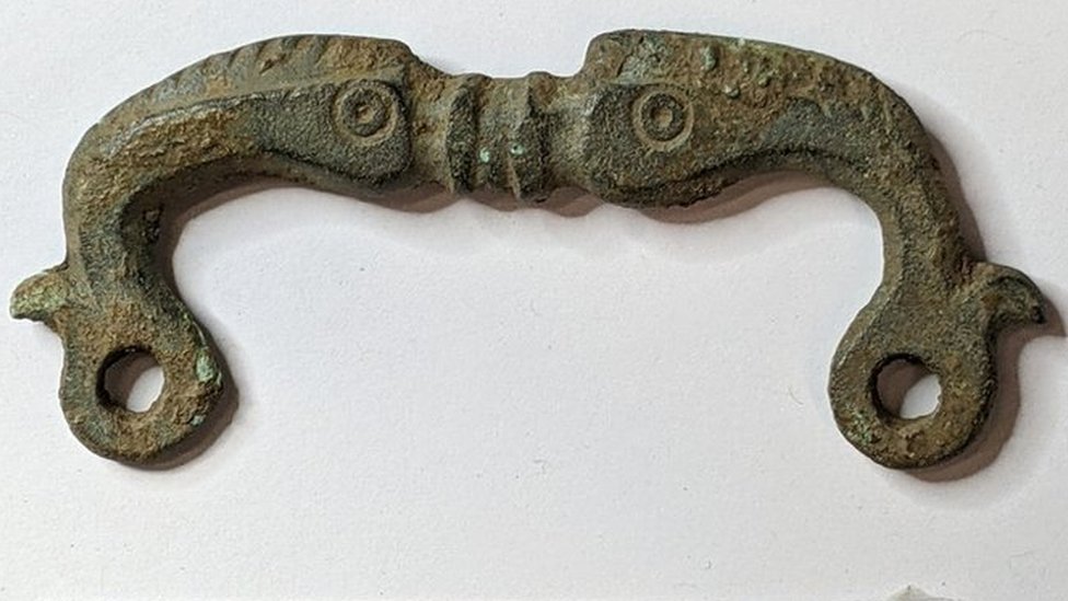 Roman helmet care for present in Priors Corridor Terrain would possibly point out an intensive army presence 3