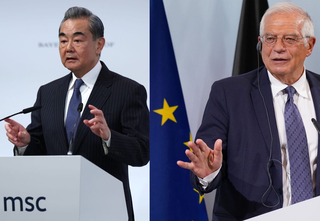 EU chief calls for more ammunition in Ukraine as top Chinese diplomat calls for peace 5