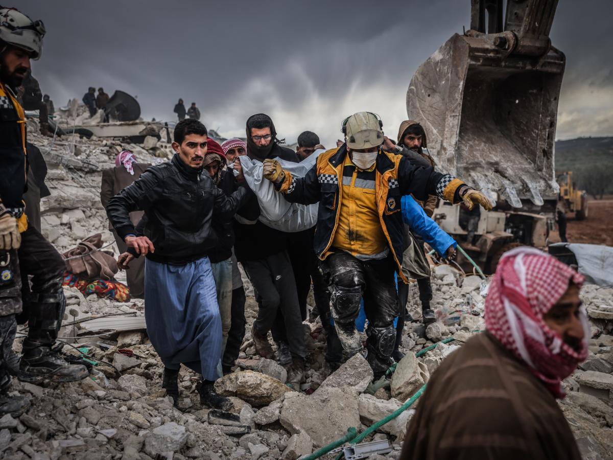 Syria’s White Helmets are famous for rescuing people from bombed buildings. When the earthquake struck, they knew what to do. 3