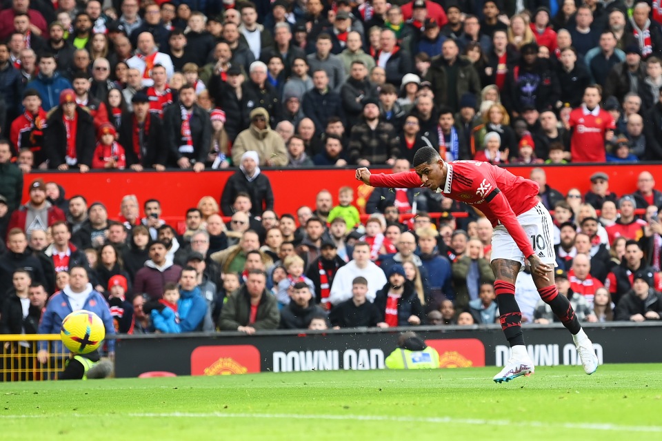 Marcus Rashford becomes the first Manchester United player since Wayne Rooney to achieve a feat with Cristiano Ronaldo in his sights after Leicester goal 3