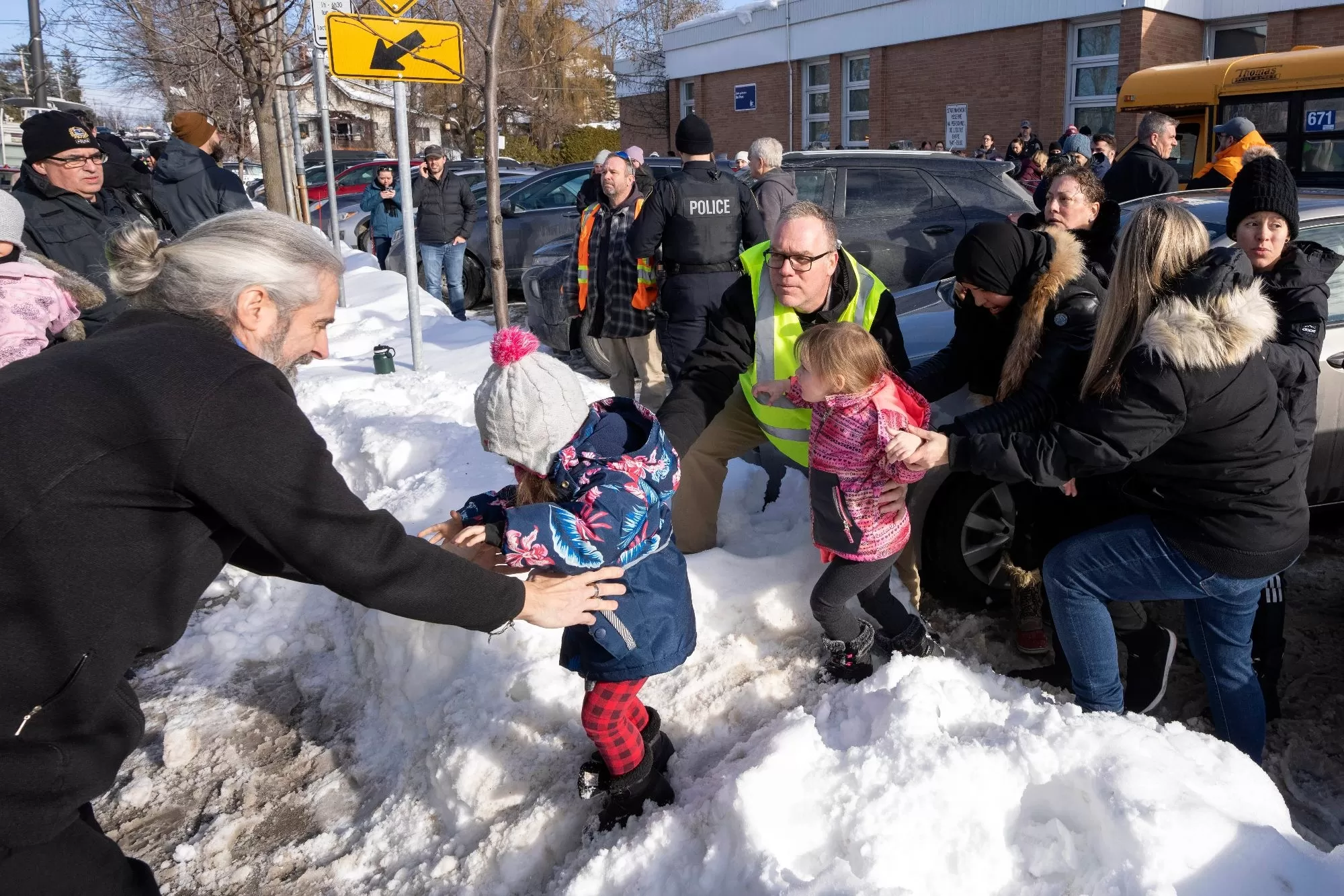 A minimum of 2 kids killed and six injured nearest bus strike in nursery as police officers arrest driving force 13